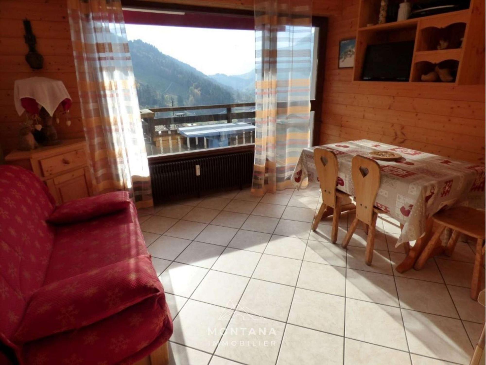 Studio Renove Avec Cabine - 26M² - 5 Pers - Balcon Expose Sud - Pres Skibus Et Remontees Mecaniques - Fr-1-458-125 Le Grand-Bornand Exterior photo